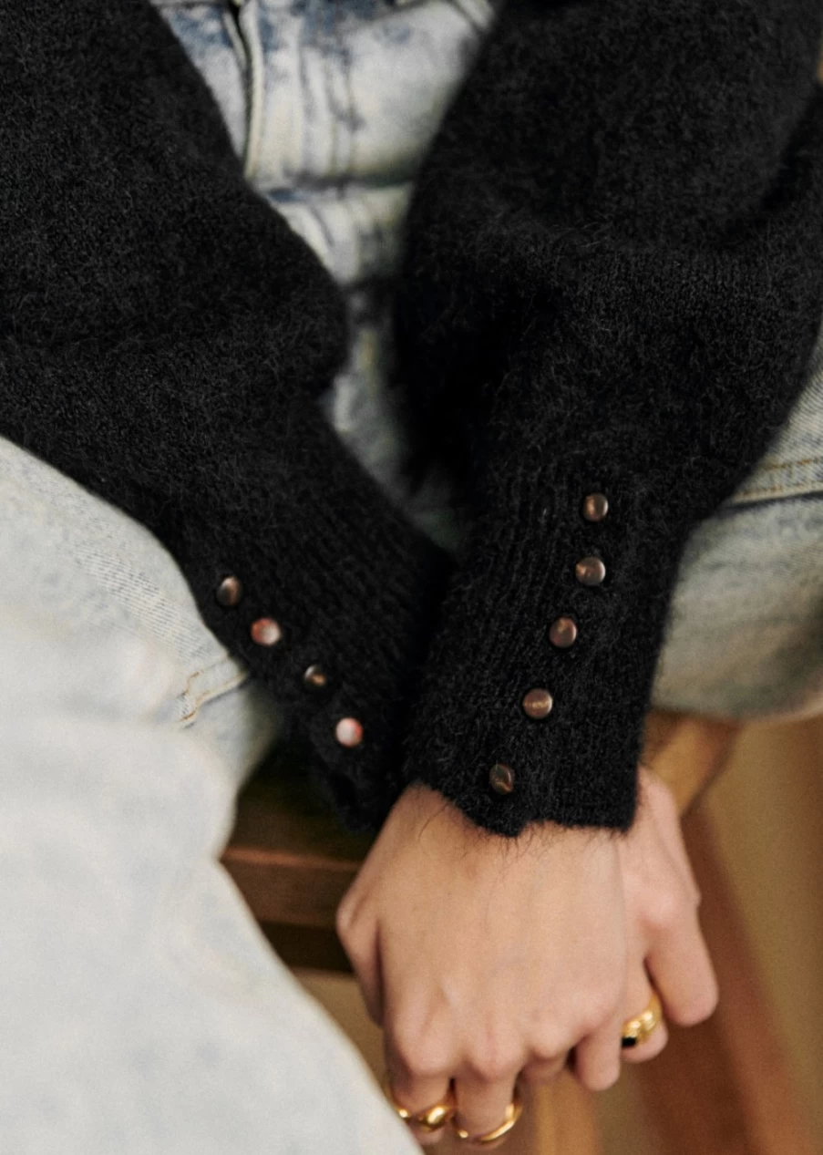 Sezane Women's Louise Jumper - Soft Knit Sweater for Women