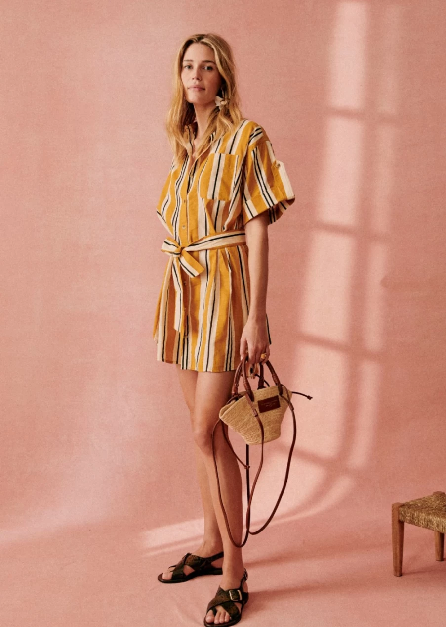 Sezane Women's Celia Dress - Elegant and Stylish Floral Summer Dress