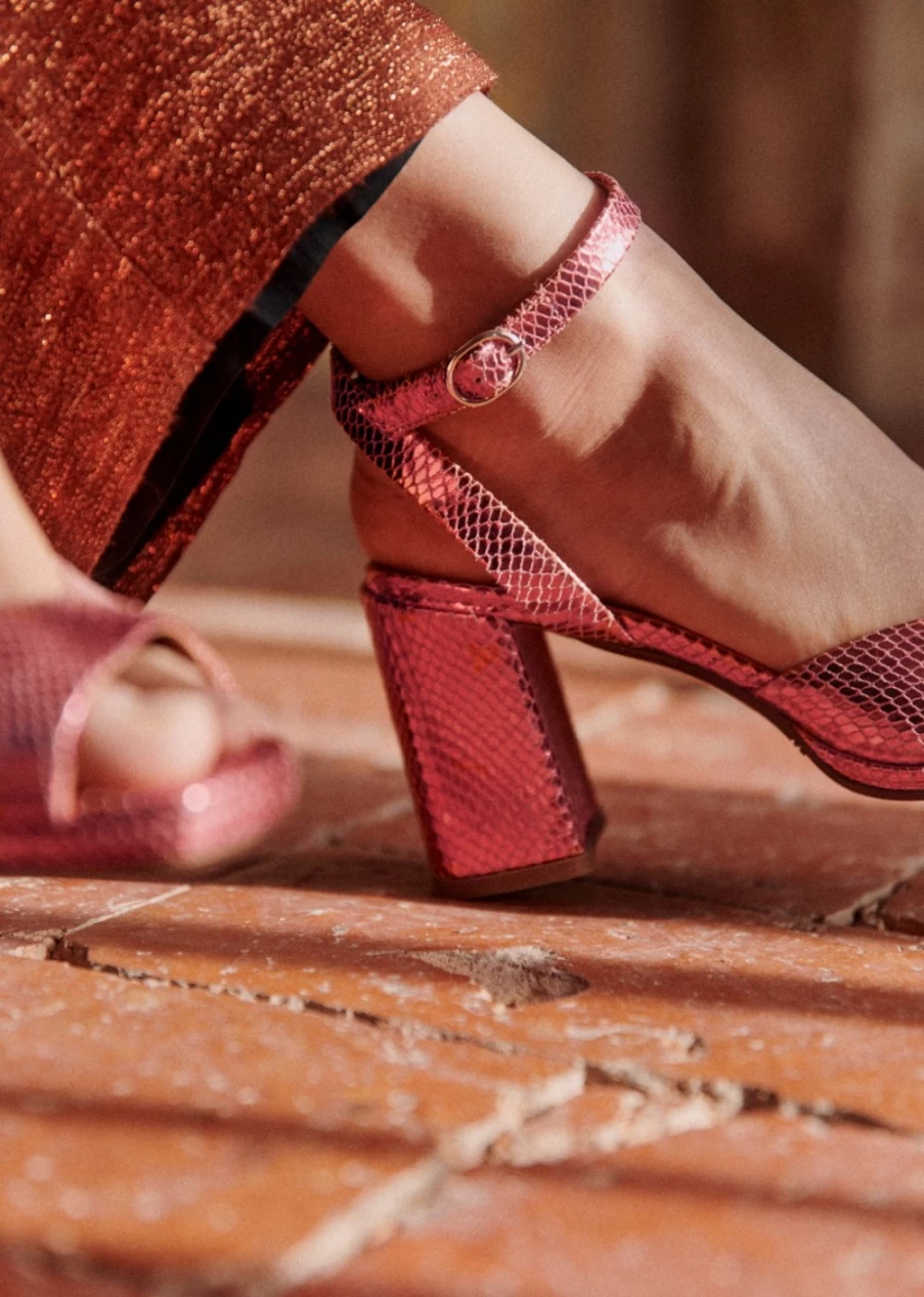 Sezane Women's High Maxine Sandals | Stylish & Comfortable Summer Footwear