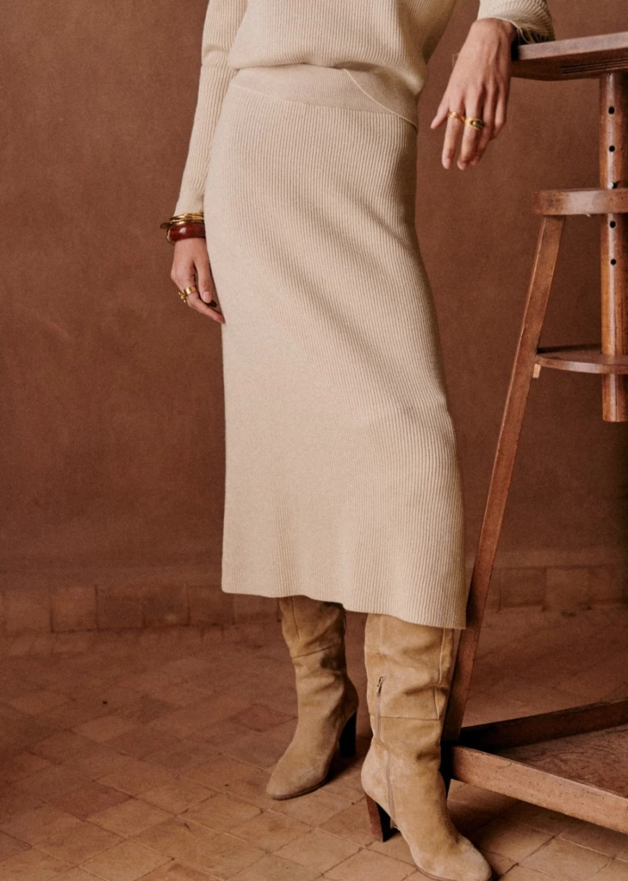 Sezane Women's Naelle Skirt - Elegant and Stylish Fashion Skirt for Women
