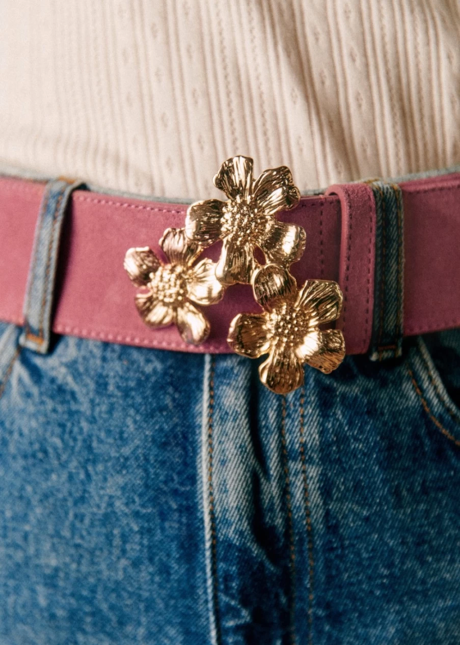 Sezane Women's Belt Nine - Stylish Leather Belt for Women