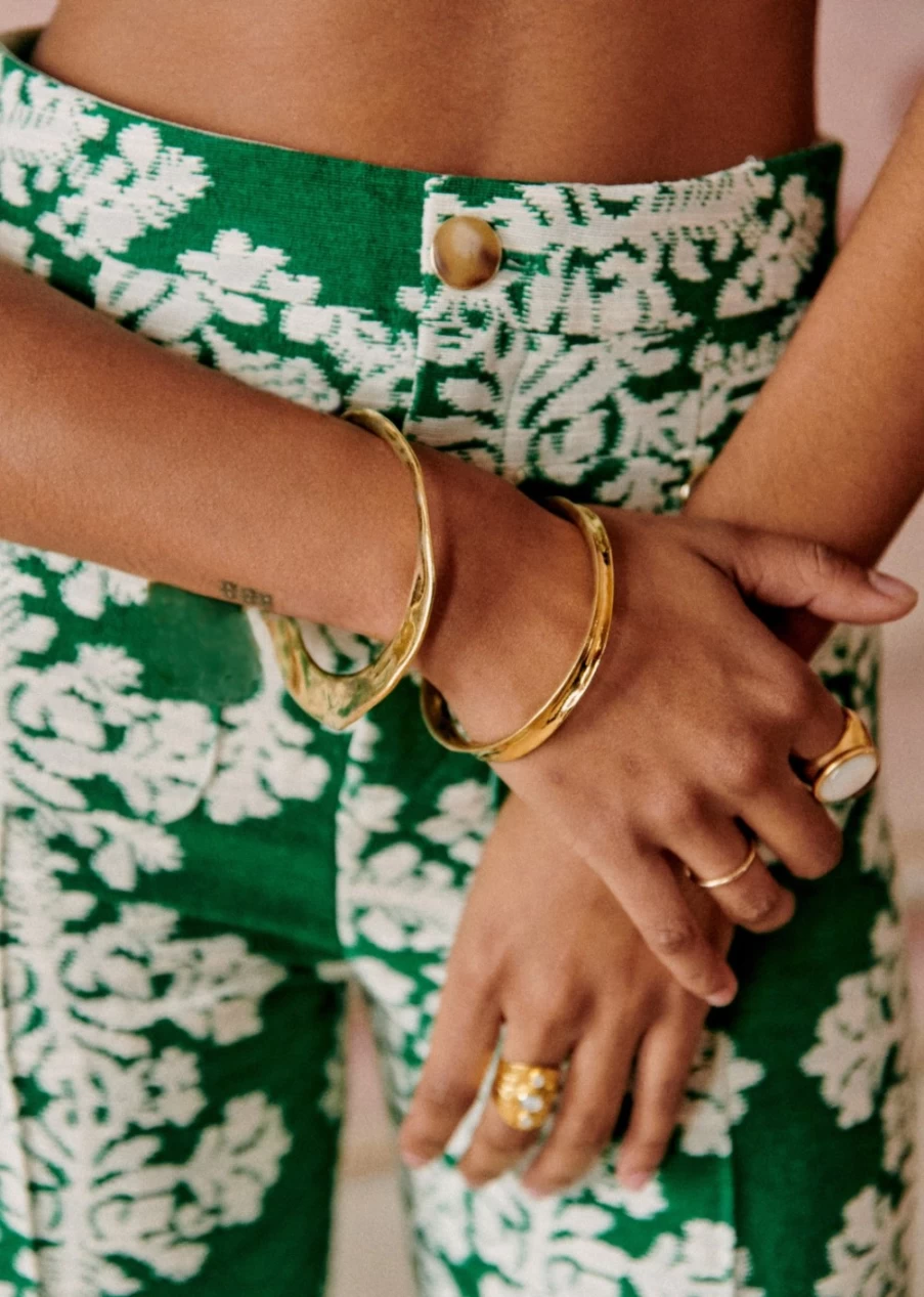 Sezane Women's Gold Arthur Bracelet Set - Elegant Jewelry Collection