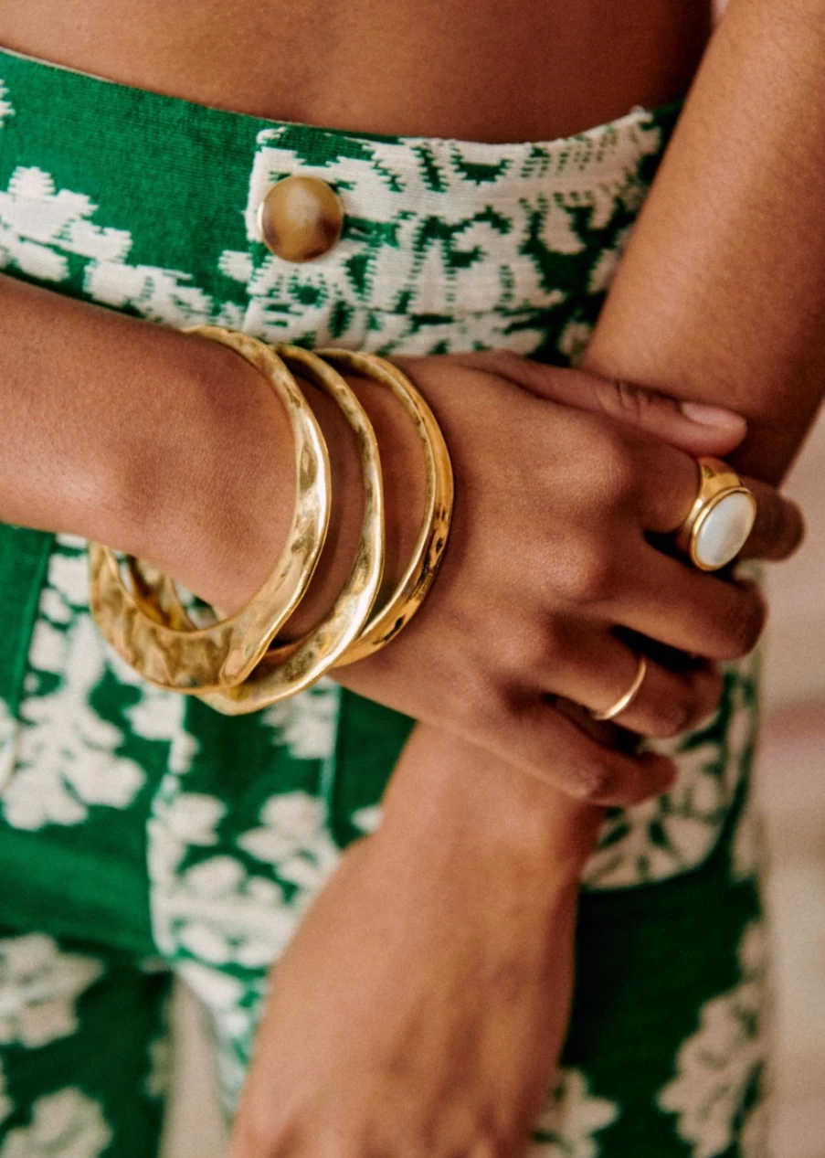 Sezane Women's Gold Arthur Bracelet Set - Elegant Jewelry Collection