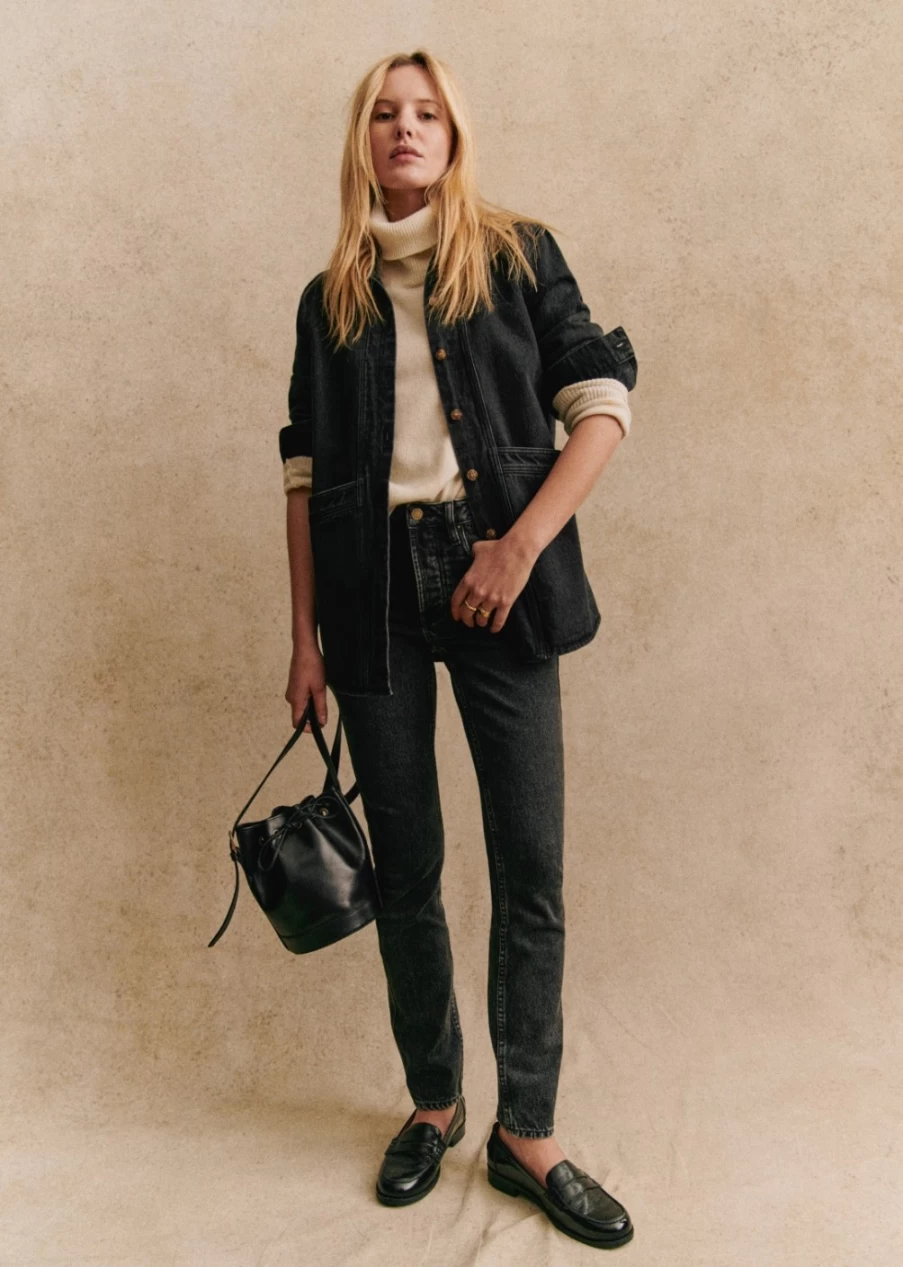 Sezane Women's Will Jacket - Classic Outerwear for Stylish Comfort