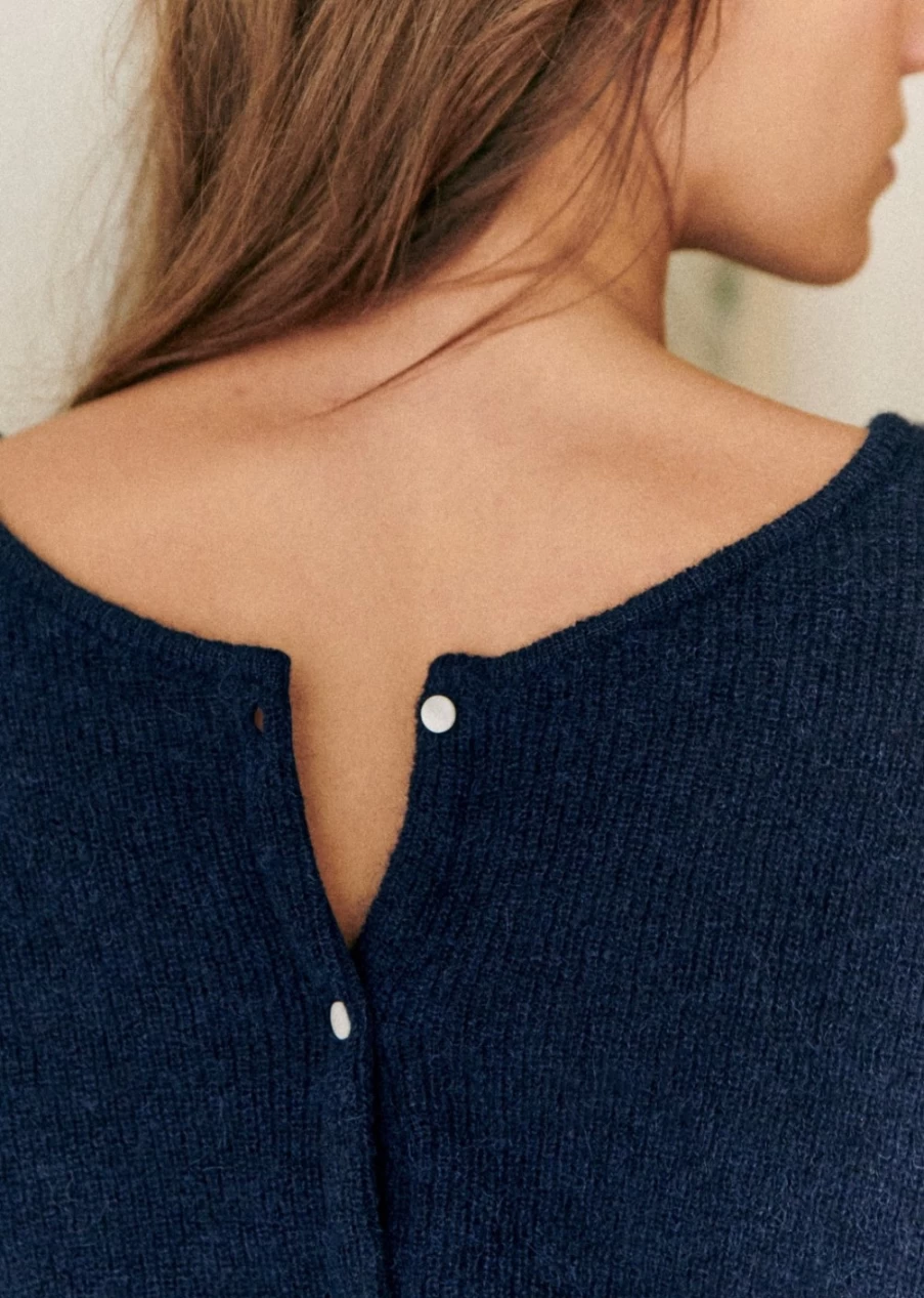 Sezane Women's Gaspard Cardigan - Elegant Knit Sweater for Women