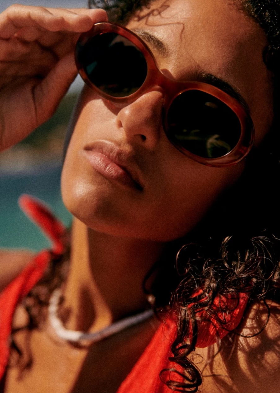 Sezane Women's Alma Tortoiseshell Sunglasses