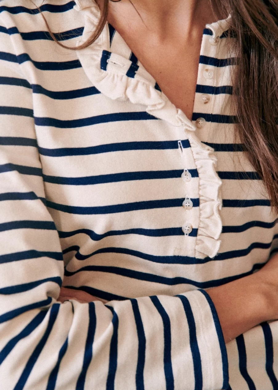 Sezane Women's Gael Mariniere Knitwear Top