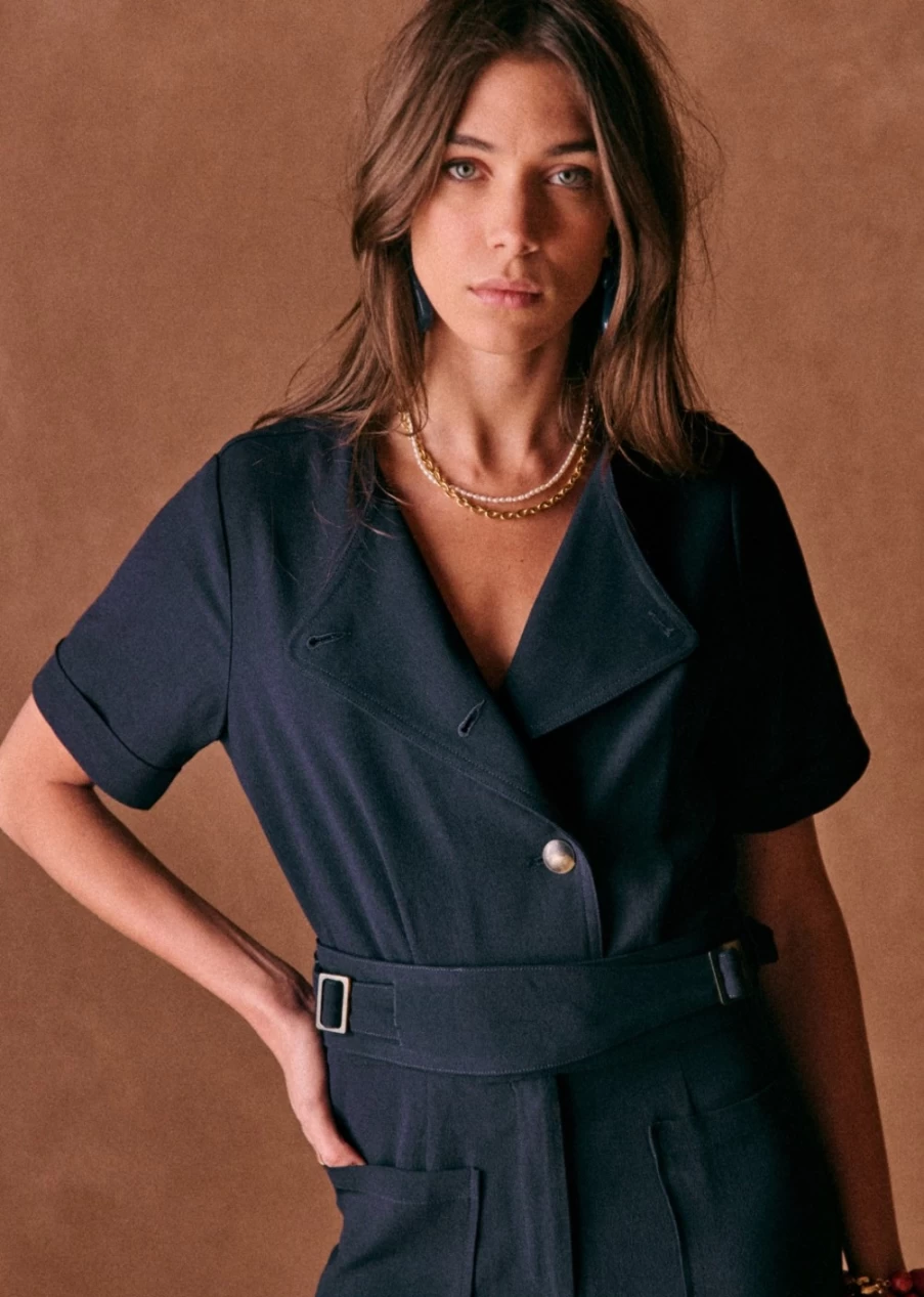Sezane Women's Uma Jumpsuit - Stylish and Comfortable One-Piece Outfit