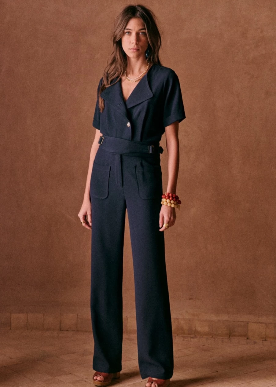 Sezane Women's Uma Jumpsuit - Stylish and Comfortable One-Piece Outfit