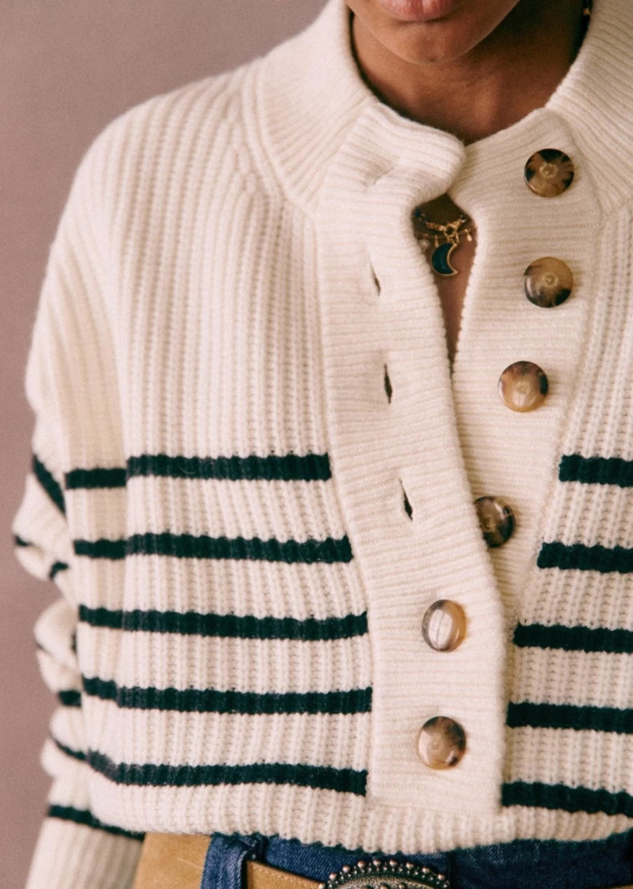 Sezane Women's Lucas Jumper - Stylish Knit Sweater for Women