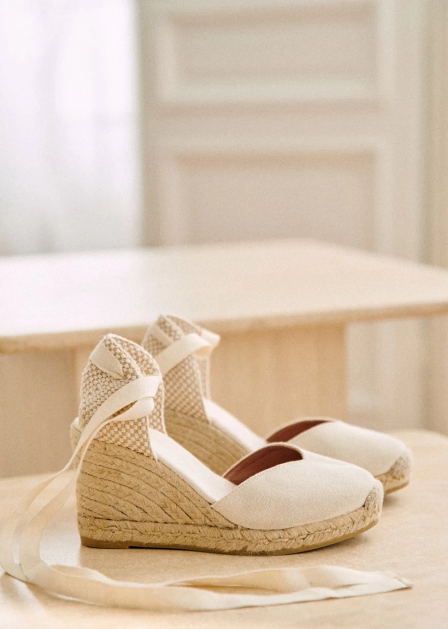 Sezane Women's Diane Espadrilles - Stylish Summer Flat Shoes