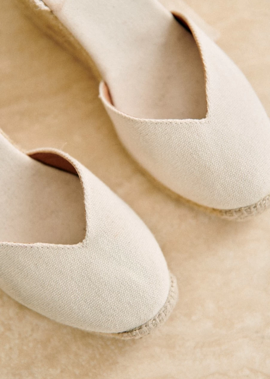 Sezane Women's Diane Espadrilles - Stylish Summer Flat Shoes