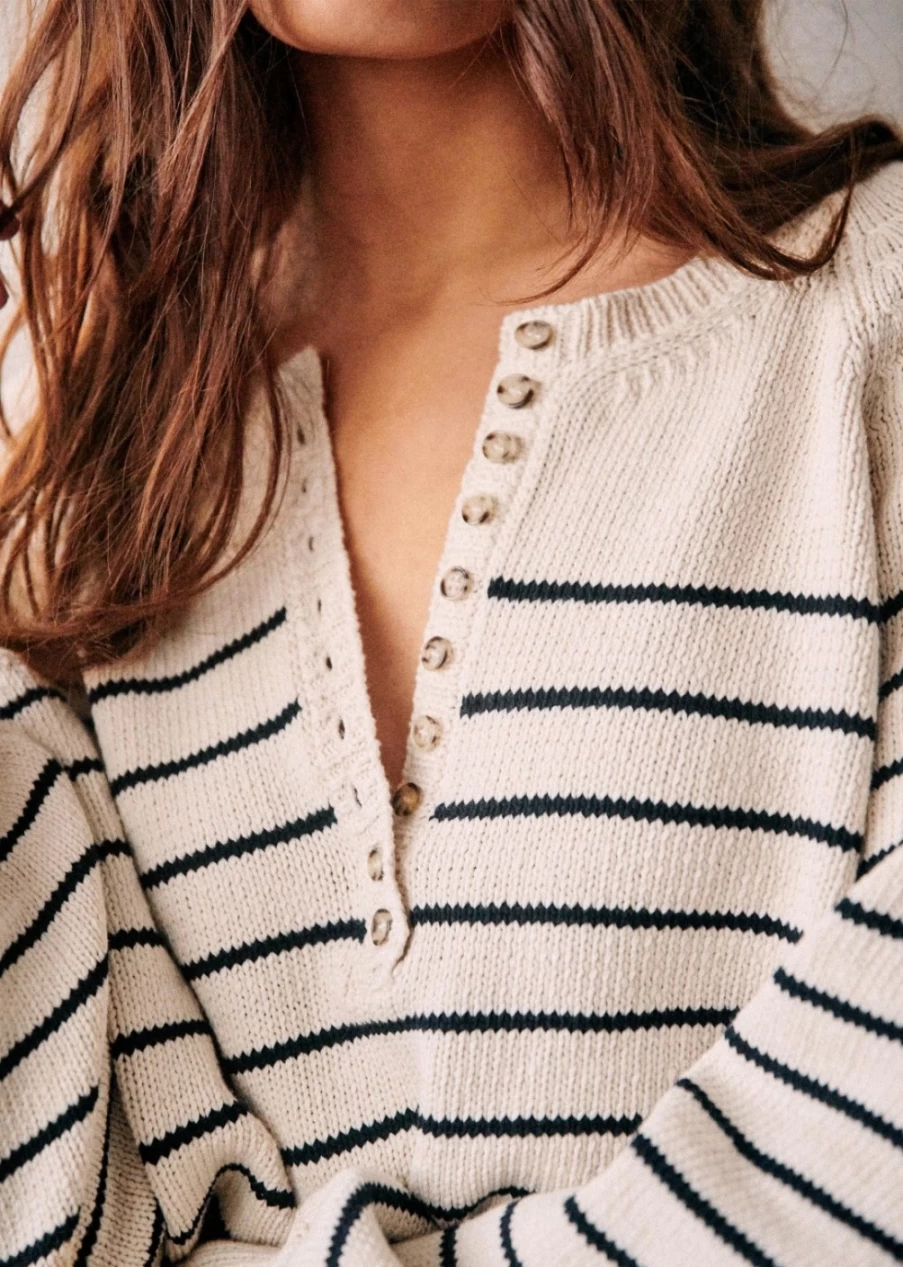 Sezane Women's Leontine Jumper - Stylish Knit Sweater for Women