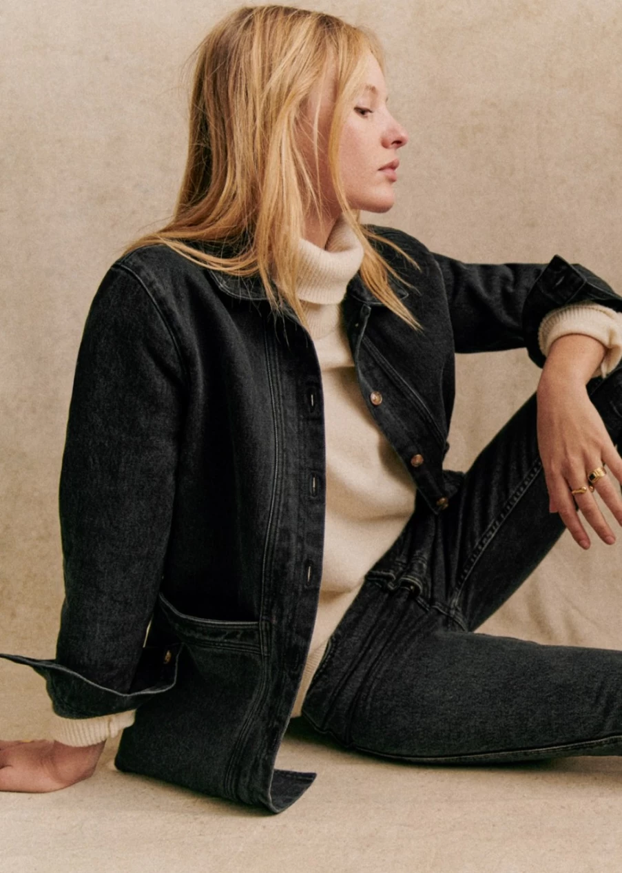 Sezane Women's Will Jacket - Classic Stylish Outerwear for Everyday Wear