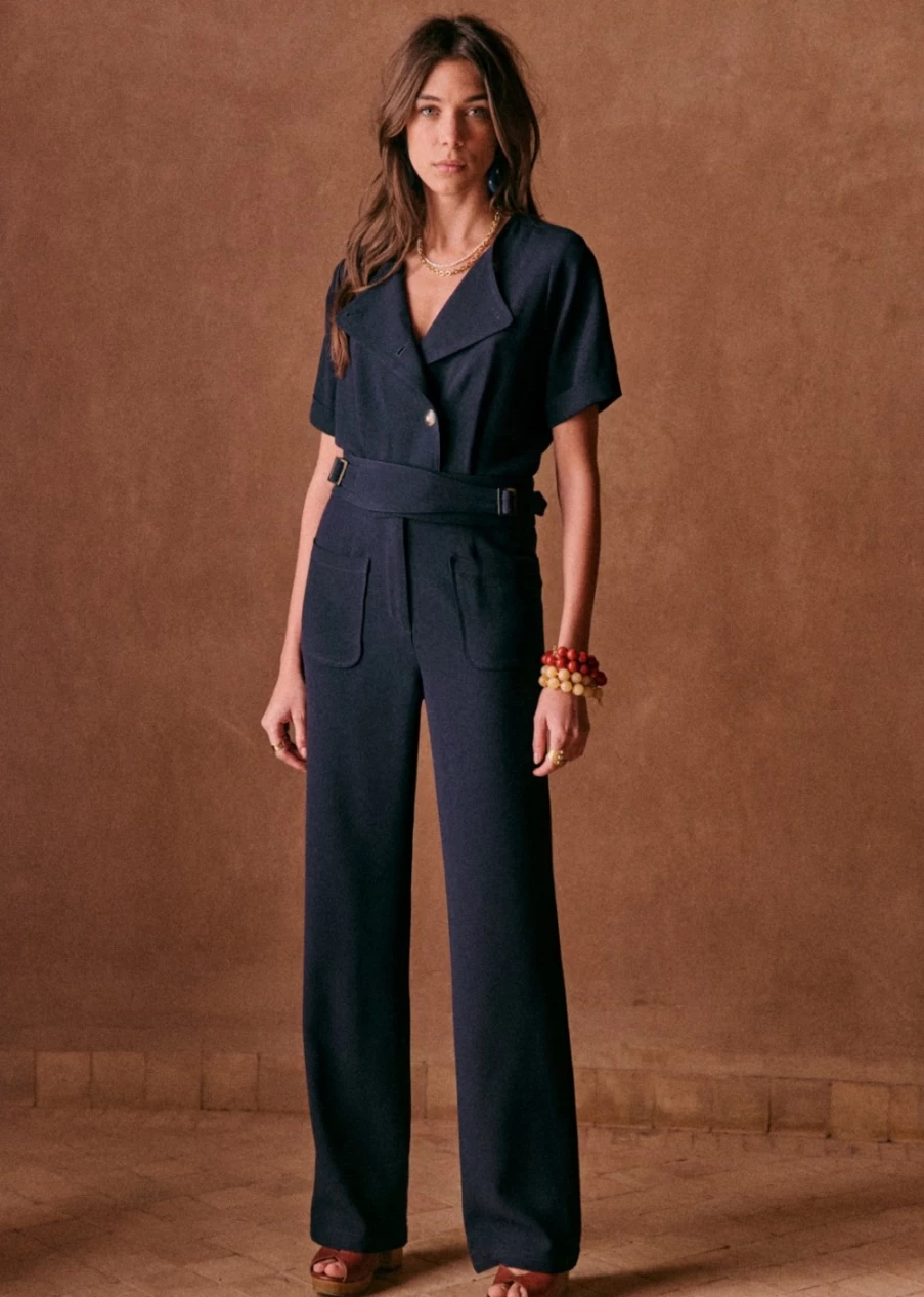 Sezane Women's Uma Jumpsuit - Stylish and Comfortable One-Piece Outfit