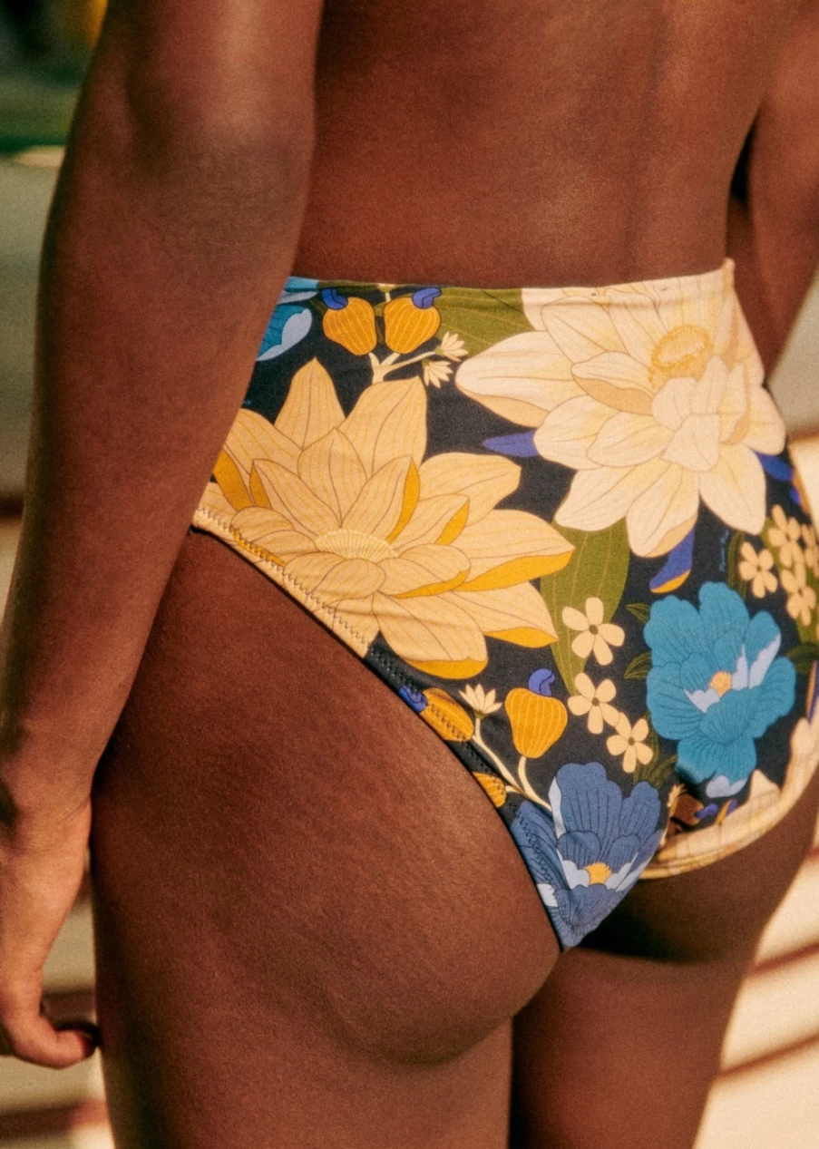 Sezane Women's Palmita Bottoms in Floral Mandacaru Print - Farm Rio Collaboration