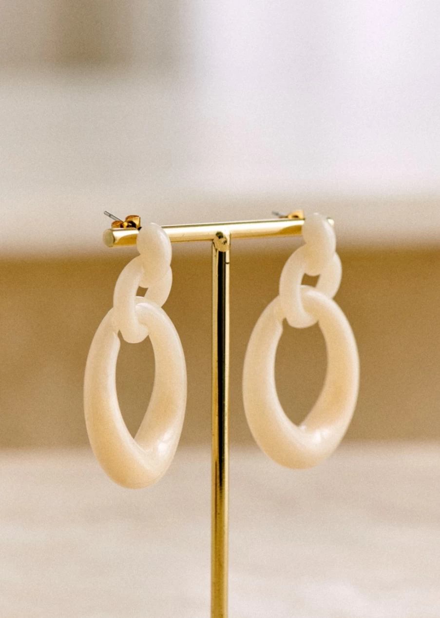 Sezane Selma Earrings for Women - Elegant Hoop Earrings