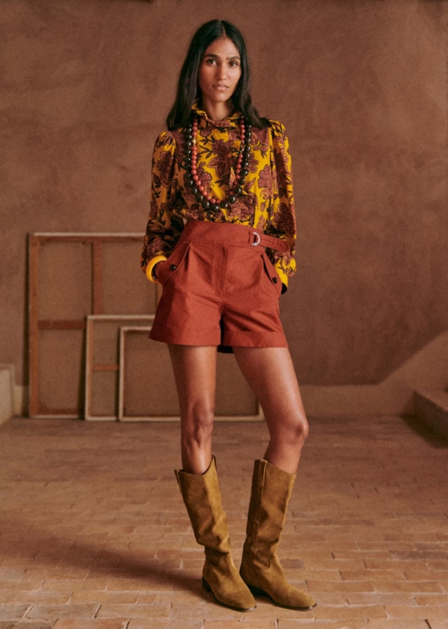 Sezane Women's Cedric Shorts | Classic Casual Comfort