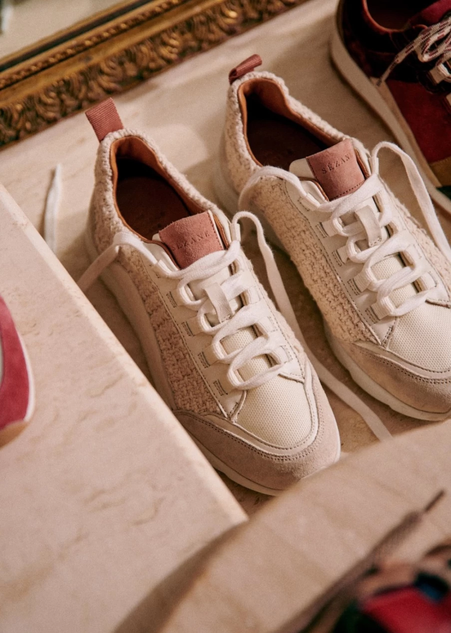 Sezane Women's Sama Sneakers - Stylish & Comfortable Casual Shoes