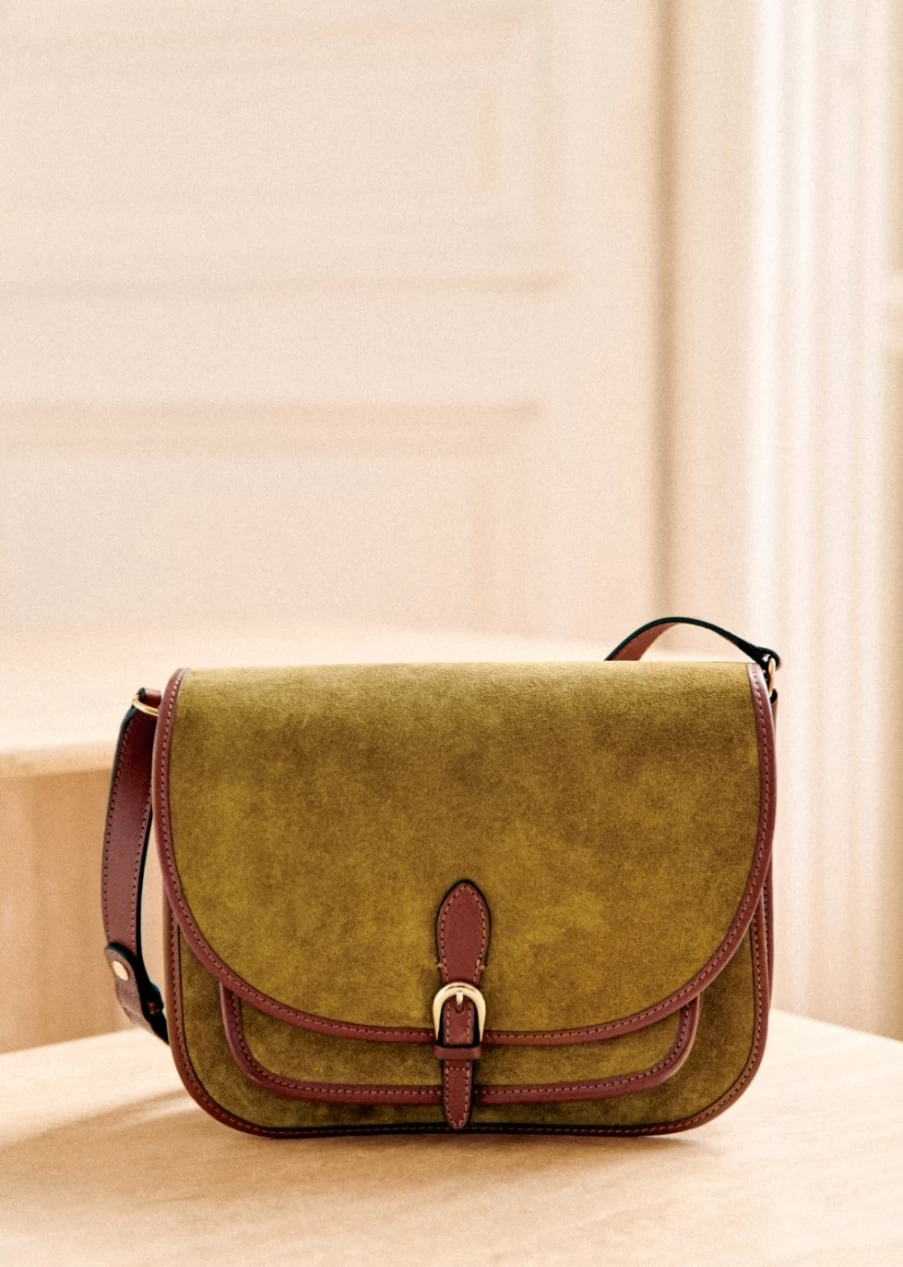 Sezane Women's Large Romeo Bag - Stylish Leather Tote for Everyday Use