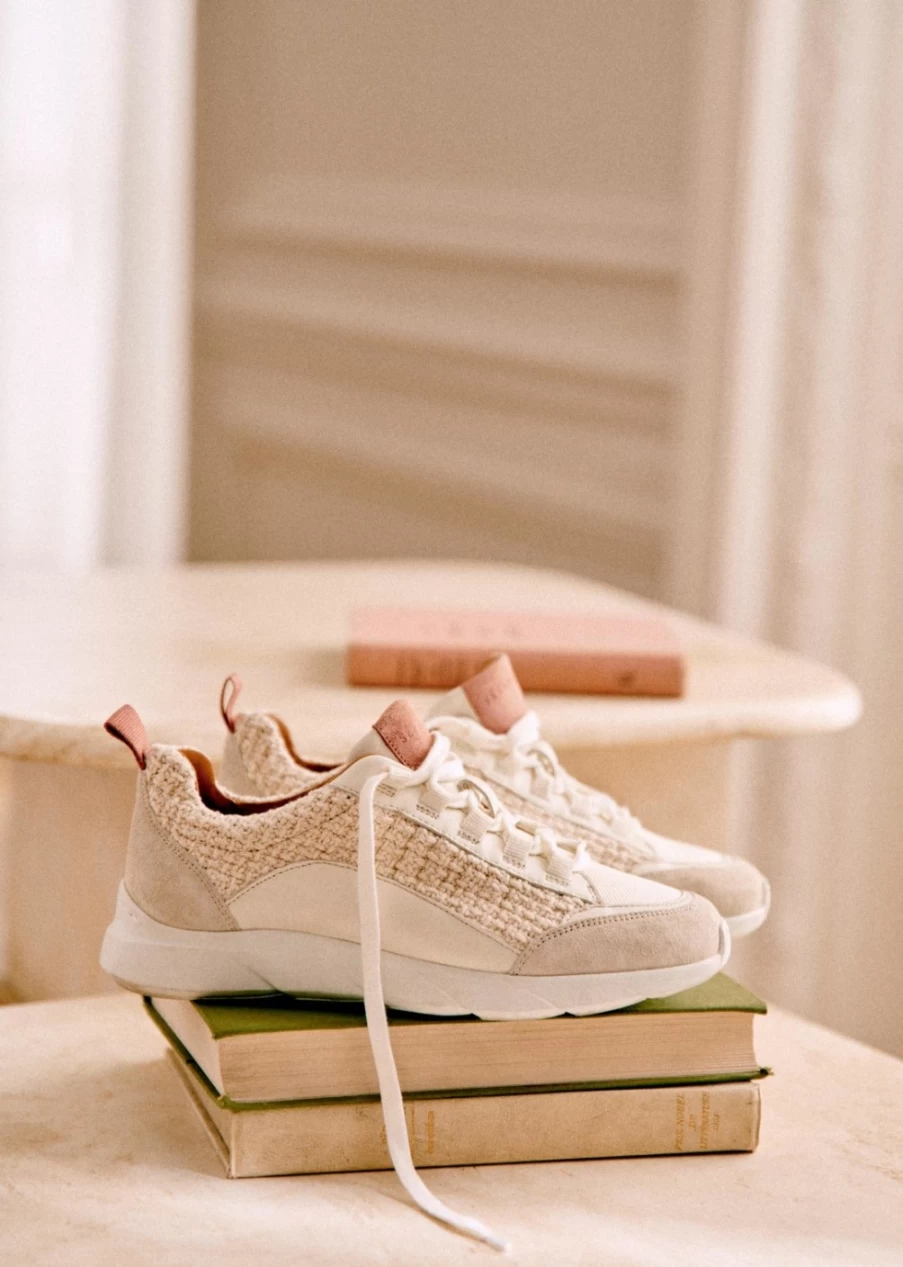 Sezane Women's Sama Sneakers | Stylish & Comfortable Casual Shoes