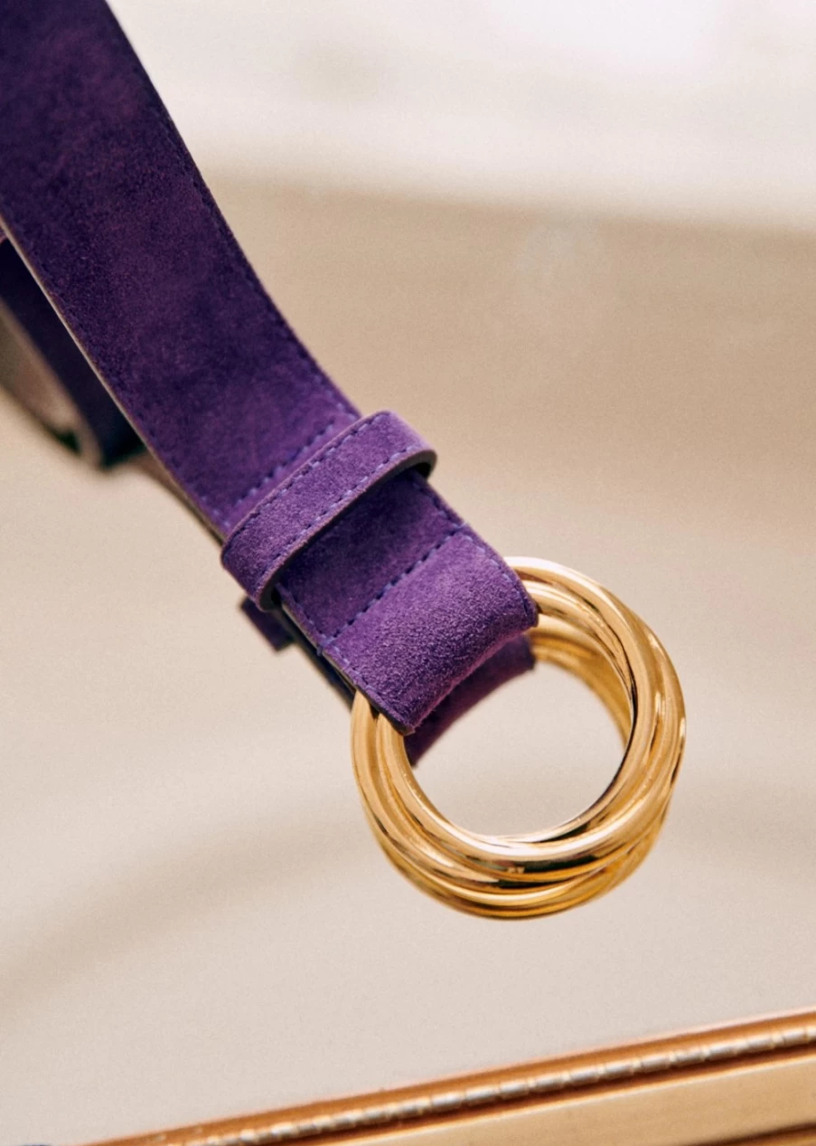 Sezane Clarisse Leather Belt for Women - Stylish & Adjustable Waist Belt