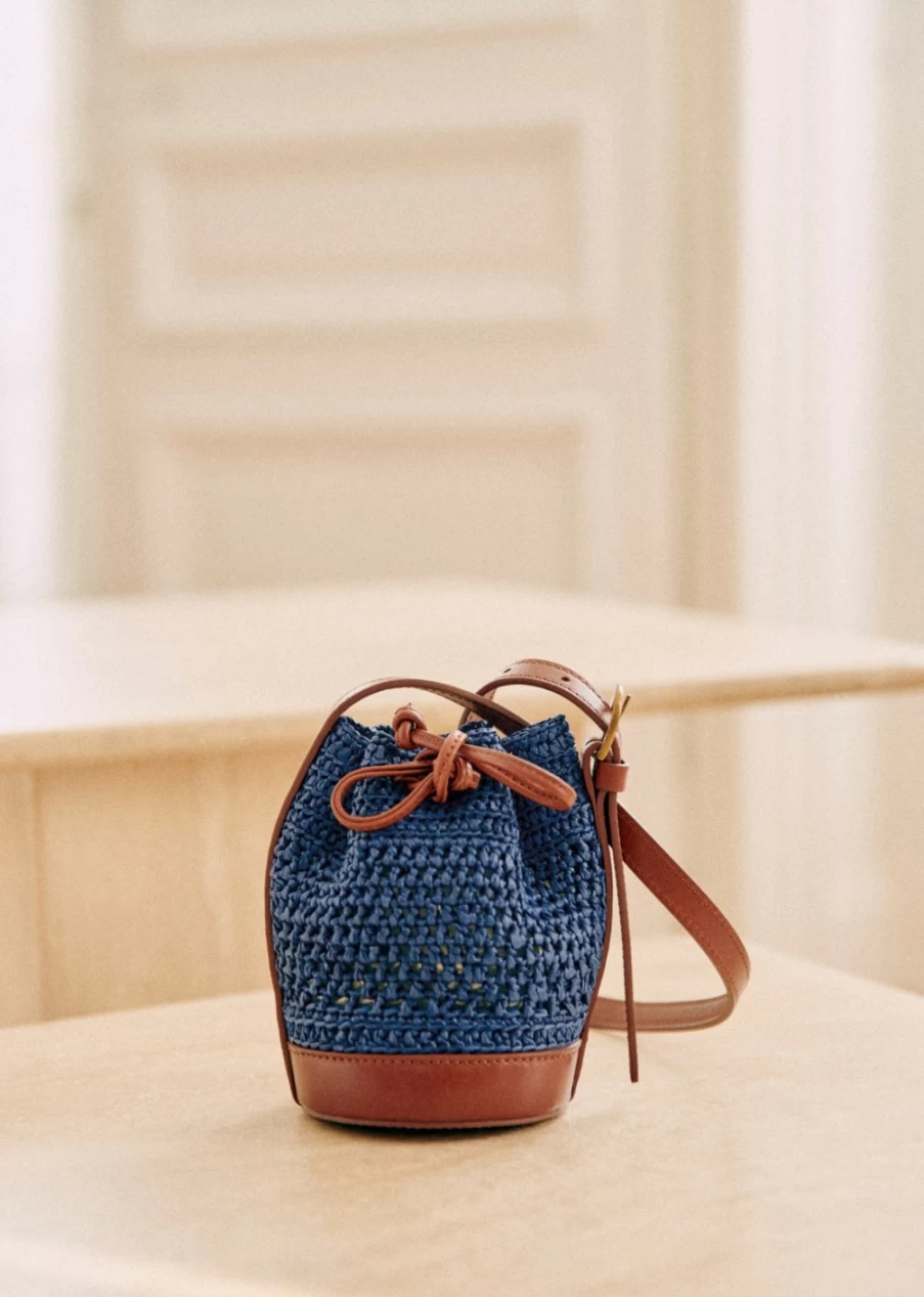 Sezane Women's Nano Farrow Bucket Bag - Stylish & Compact Handbag
