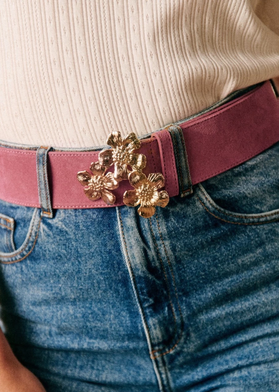 Sezane Women's Belt Nine - Stylish Leather Accessory for Everyday Wear