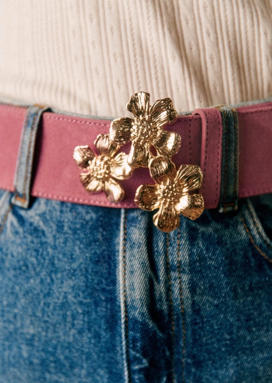 Sezane Women's Belt Nine - Stylish Leather Accessory for Everyday Wear