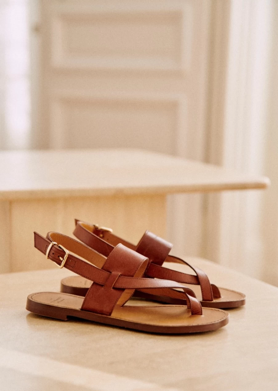 Sezane Women's Low Lottie Sandals | Comfortable & Stylish Summer Footwear