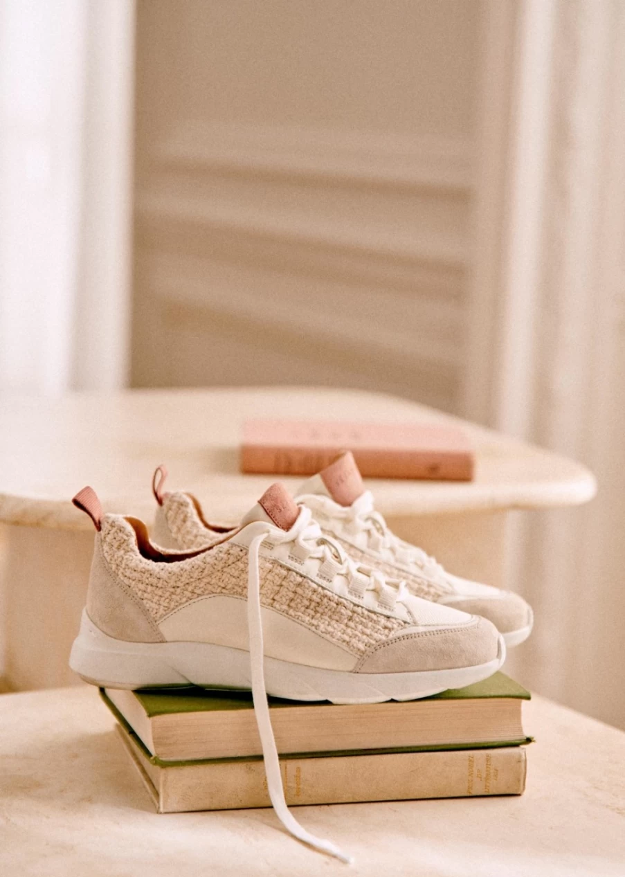 Sezane Women's Sama Sneakers - Stylish & Comfortable Footwear for Everyday Wear