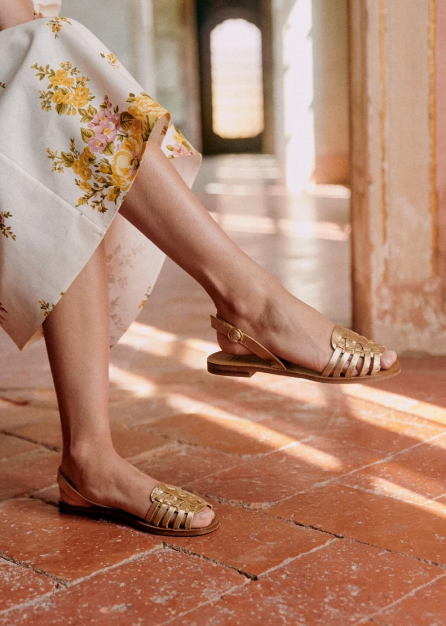 Sezane Women's Low Mina Sandals | Comfortable & Stylish Footwear