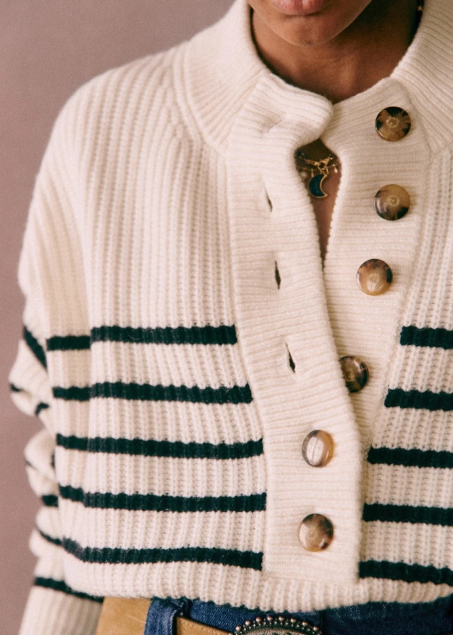 Sezane Women's Lucas Jumper - Stylish Knit Sweater for Women