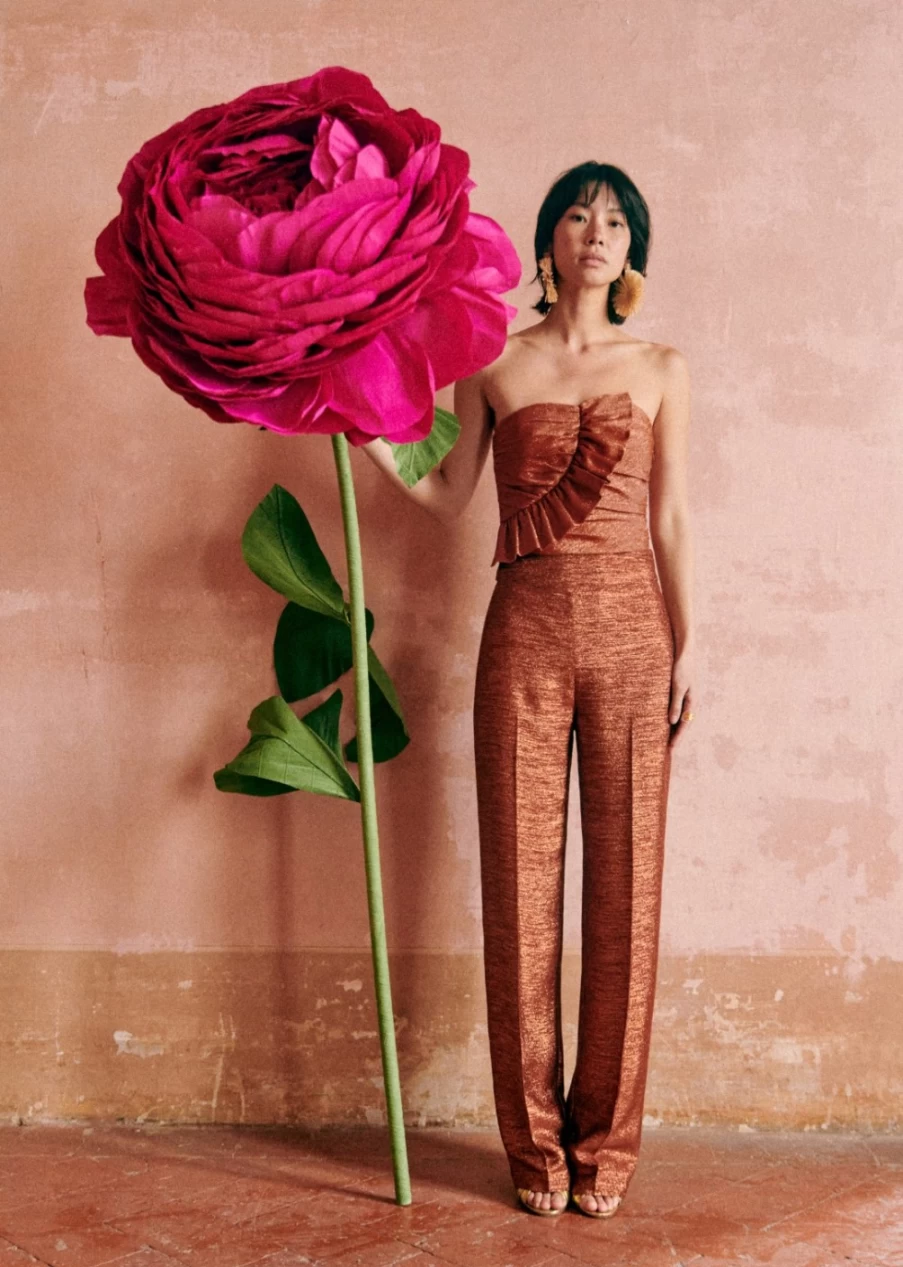 Sezane Women's Catherine Trousers - High-Quality Comfort & Style