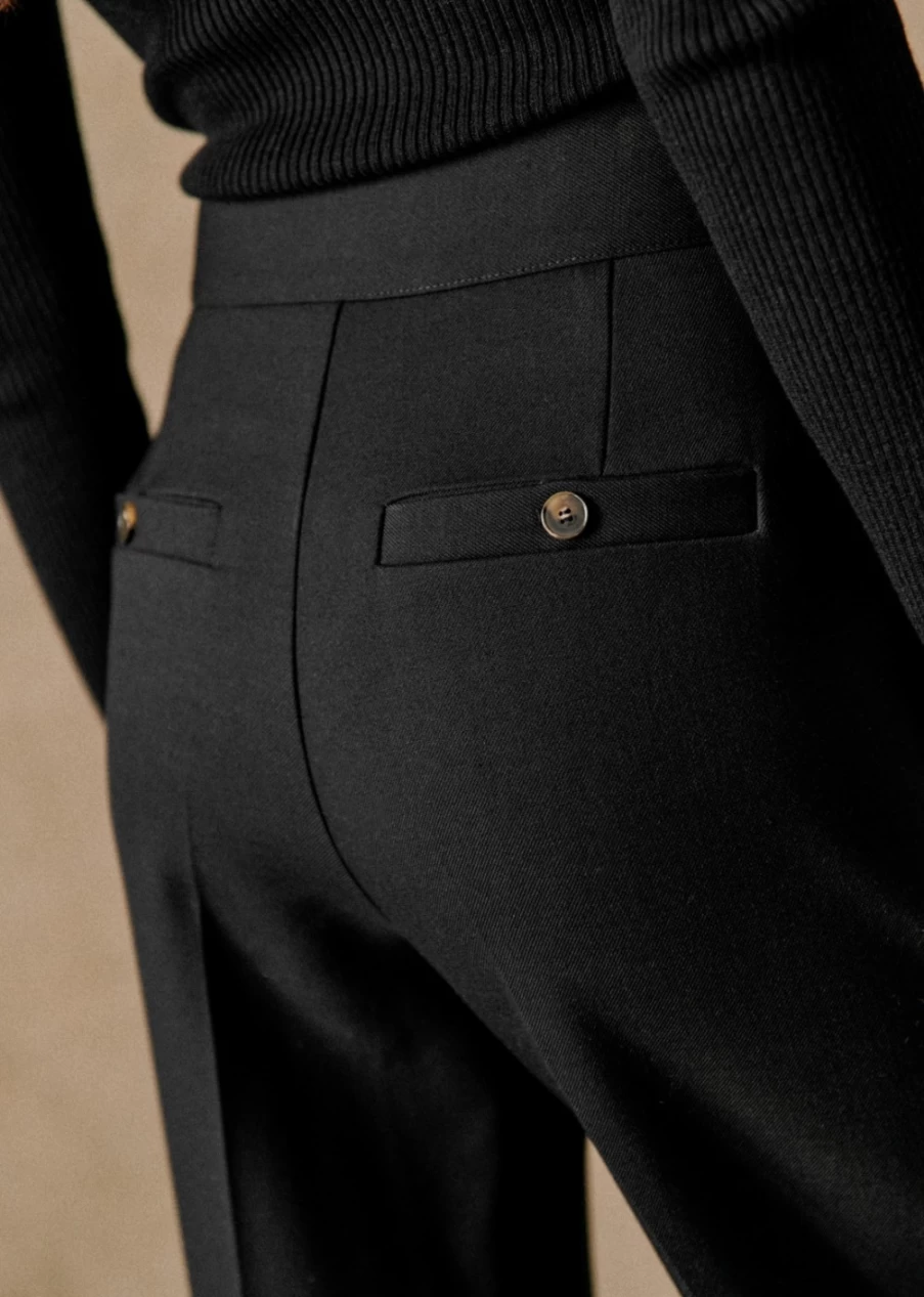 Sezane Women's Damon Trousers - High-Quality Casual & Comfortable Pants