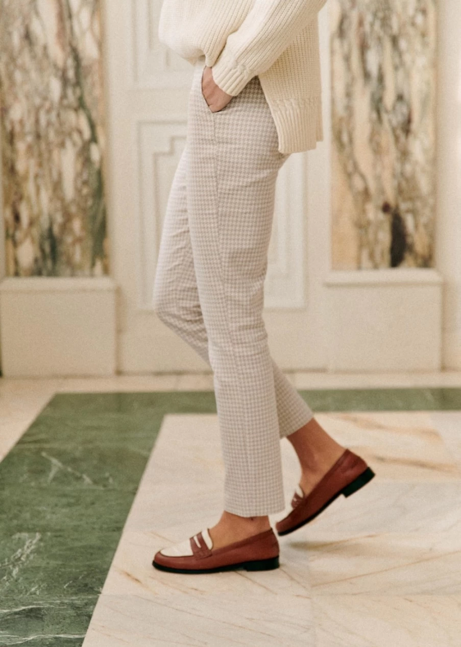 Sezane Women's Clara Trousers - High-Waisted Wide Leg Pants for Women