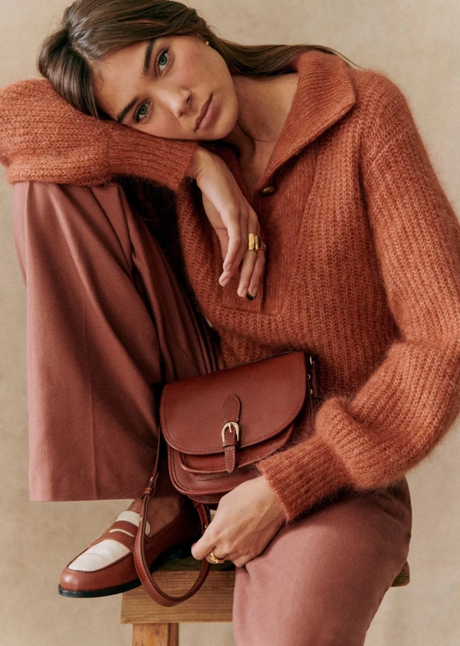 Sezane Romeo Bag for Women - Stylish Leather Handbag for Everyday Use