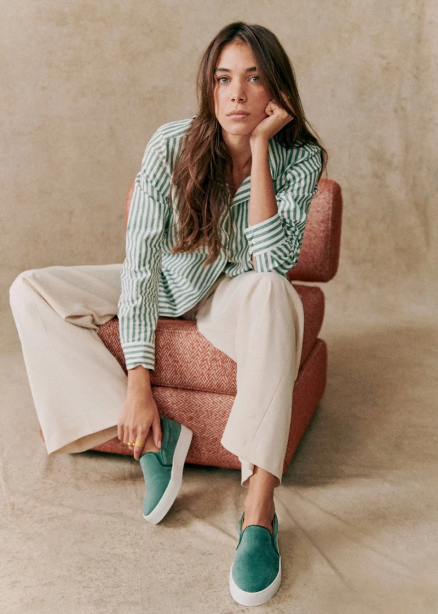 Sezane Women's Theo Sneakers | Stylish & Comfortable Casual Shoes